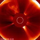 Latest LASCO C2 image of the Sun