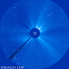 Latest LASCO C3 image of the Sun