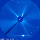 Latest LASCO C3 image of the Sun