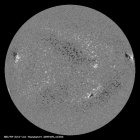 Latest SDO/HMI Magnetogram image of the Sun