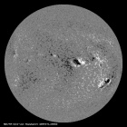 Latest SDO/HMI Magnetogram image of the Sun
