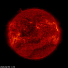 SOHO EIT 304 image of the sun