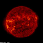 SOHO EIT 304 image of the sun